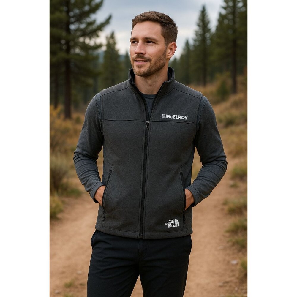 The North Face Men's Charcoal Heather M Athleisure Gorp core Tech wear